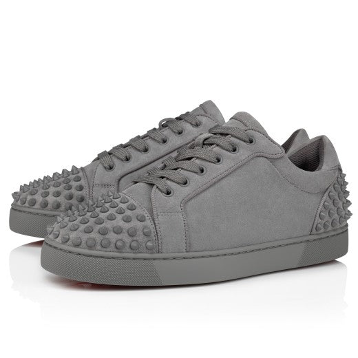 Christian Louboutin Louis Junior Spikes suede sneakers